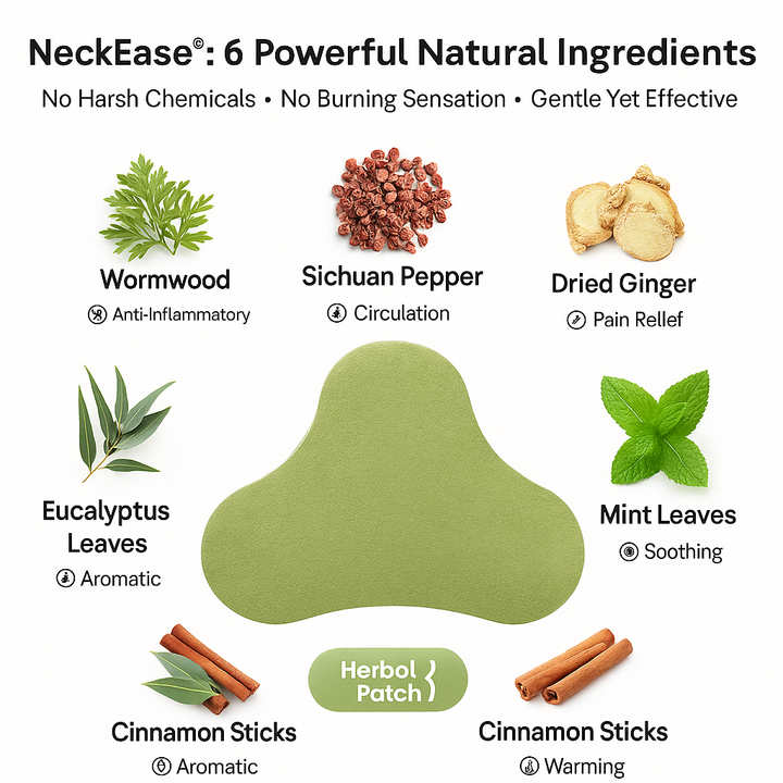 NeckEase Herbal Patches