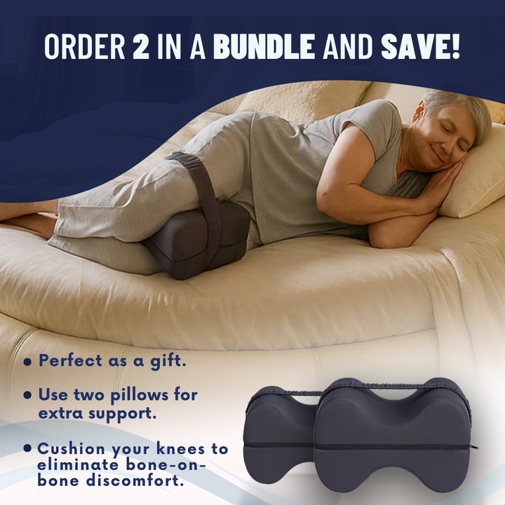 SpineAlign Memory Foam Knee Pillow