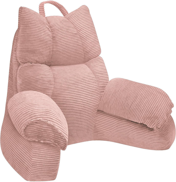 Lounge Comfort | Bed Pillow with Arm Support &amp; Memory Foam | Ideal for Reading and Gaming