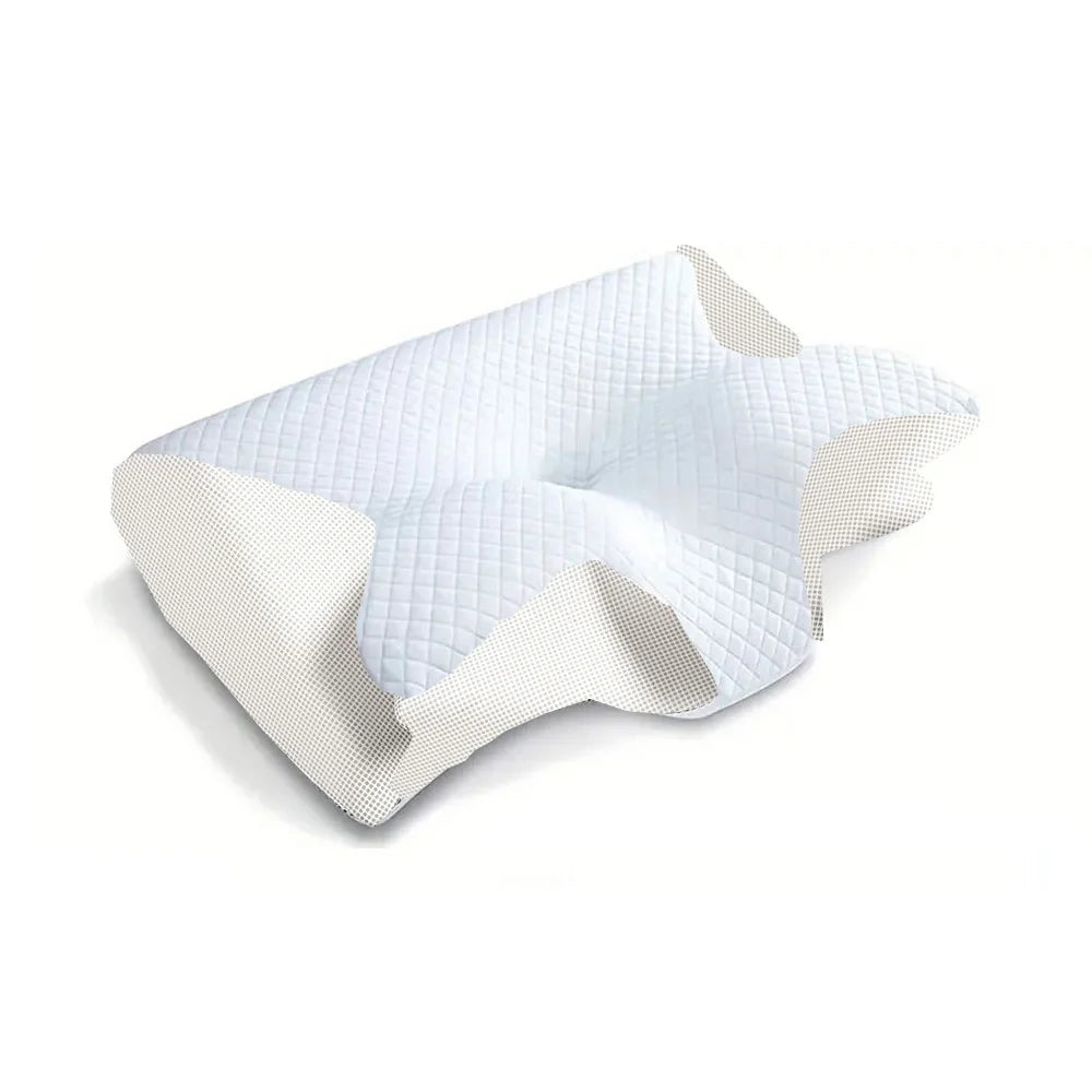 Cervical Pillow | Orthopedic Neck Support Pillow with Contoured Design | Pain Relief for Better Sleep