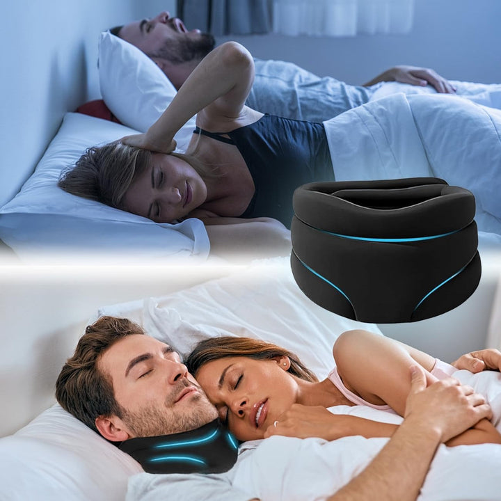 Ergonomic Pillow | Best Pillow for Side Sleepers with Airflow Optimization | Contoured Design for Neck Pain Relief