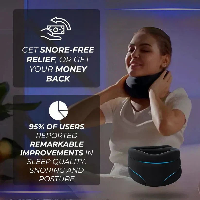 Ergonomic Pillow | Best Pillow for Side Sleepers with Airflow Optimization | Contoured Design for Neck Pain Relief