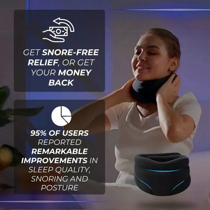 Ergonomic Pillow | Best Pillow for Side Sleepers with Airflow Optimization | Contoured Design for Neck Pain Relief