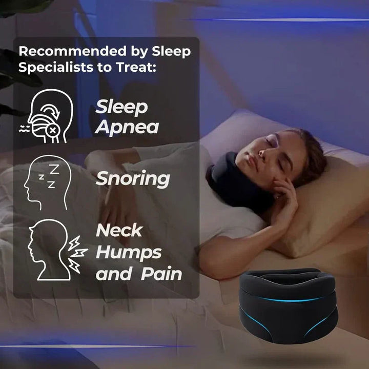Ergonomic Pillow | Best Pillow for Side Sleepers with Airflow Optimization | Contoured Design for Neck Pain Relief