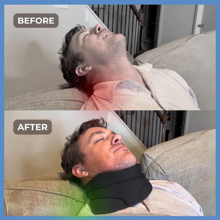 Ergonomic Pillow | Best Pillow for Side Sleepers with Airflow Optimization | Contoured Design for Neck Pain Relief