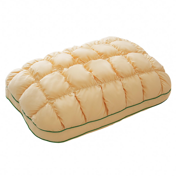 Puff Pillow | Best Pillow for Neck Pain with Fluffy Soft Design | Ergonomic Support for Ultimate Comfort