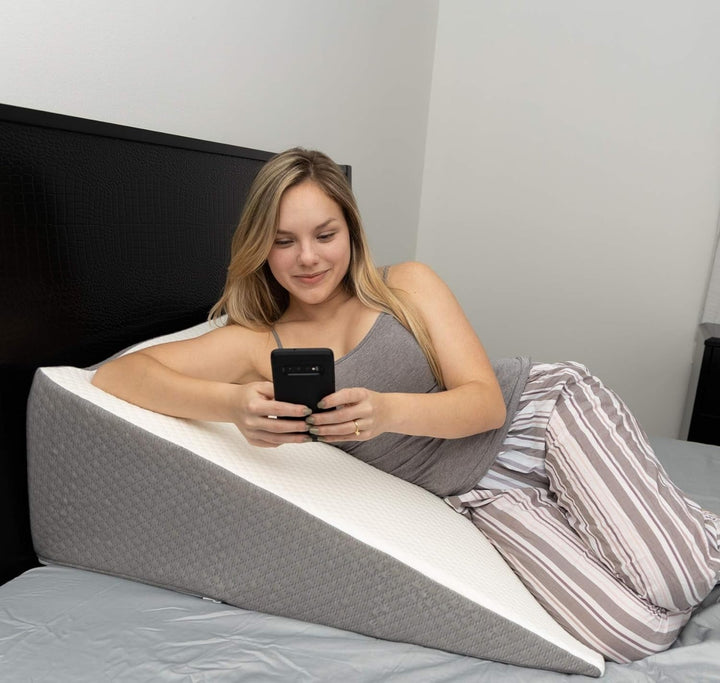 Incline Bed Wedge Pillow for Adults