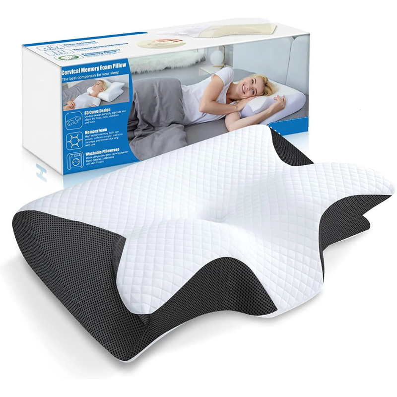 Ergonomic Neck Pillow for Pain-Free Sleep