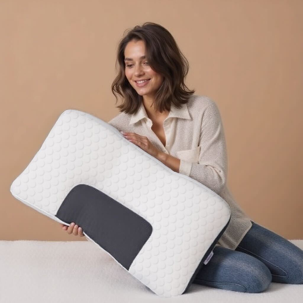 Ortho Pillow with Massage Function for Pain Relief