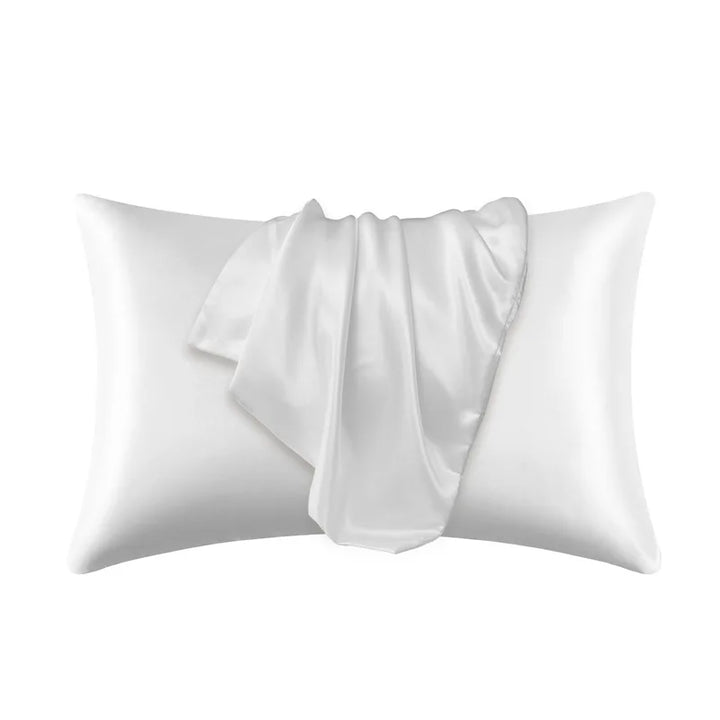 Davy | Zippered Satin Pillow Cover for Smooth Sleep