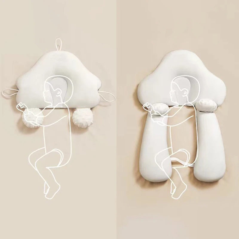 Ergonomic Sleep Cushion for Baby – Safe, Comfortable and Adjustable for Newborns (0-12 Months)