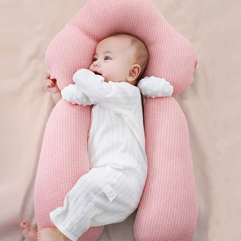 Ergonomic Sleep Cushion for Baby – Safe, Comfortable and Adjustable for Newborns (0-12 Months)