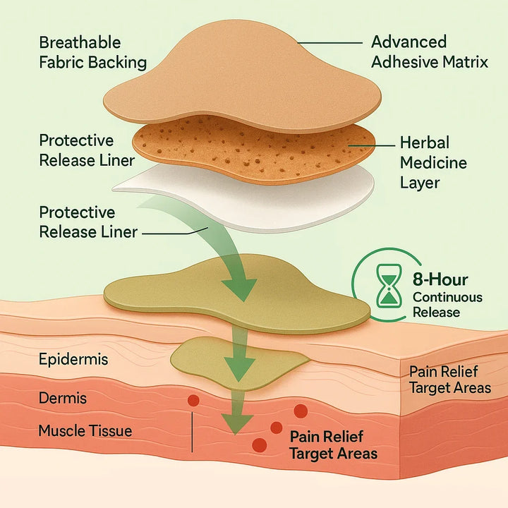 NeckEase Herbal Patches