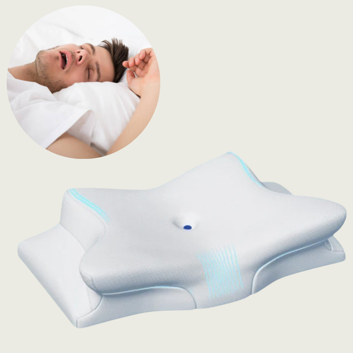 Wearclo | Ergonomic Sleep Support Pillow | Neck &amp; Head Alignment | Memory Foam